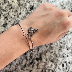Alex and Ani Flower Bracelet